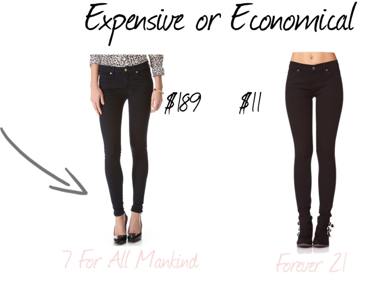 cheap jeans that look expensive